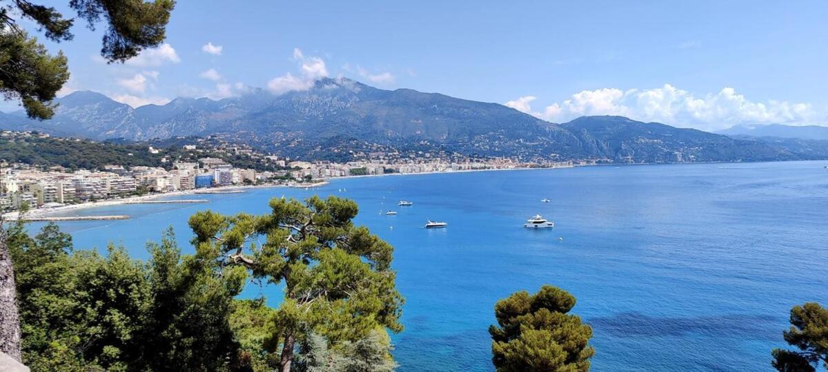 Le Coq -Splendide Vue -Magnifique Piscine -Parking Apartment Cap-d'Ail Luaran gambar